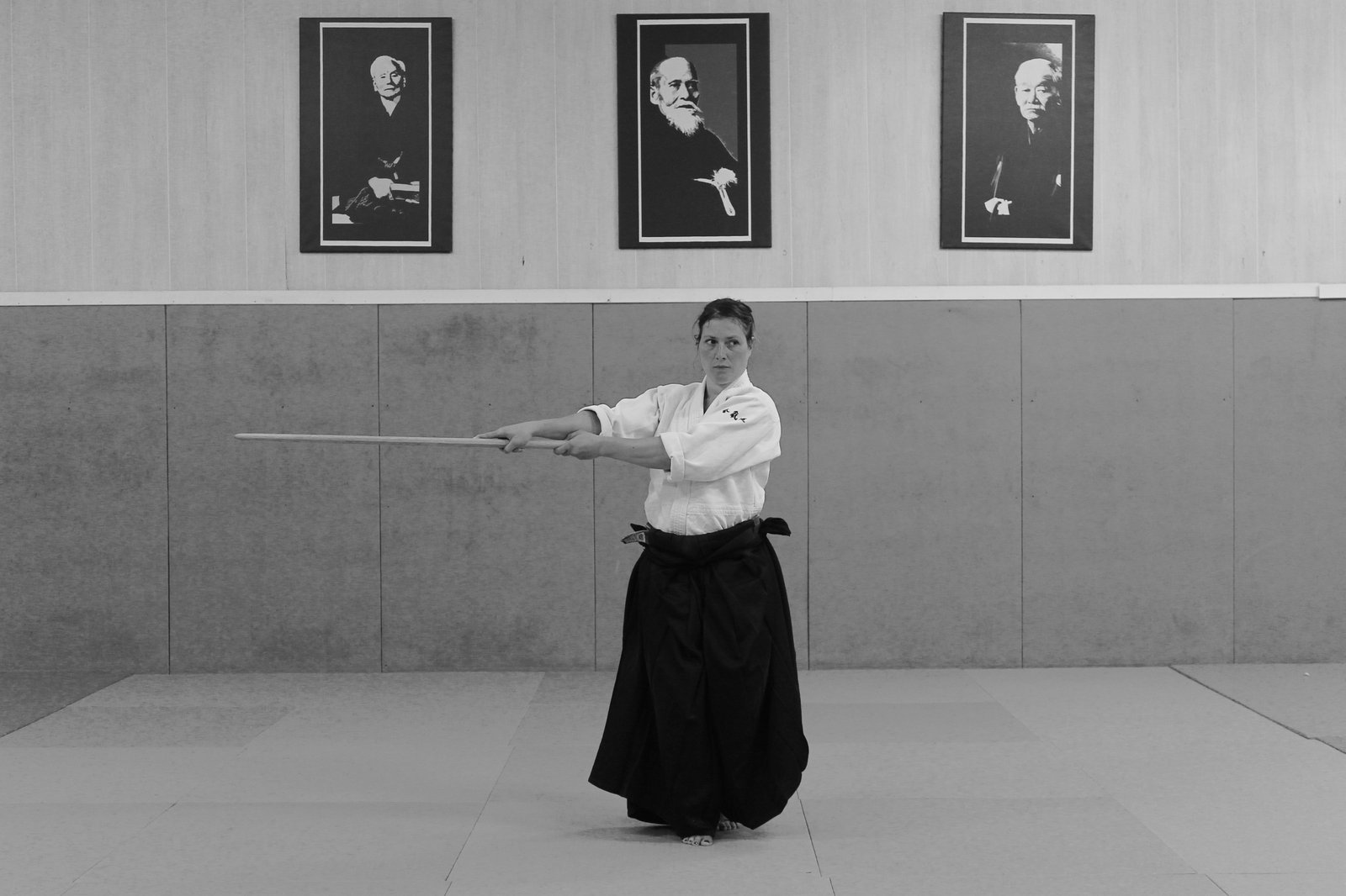 Pratique au bokken